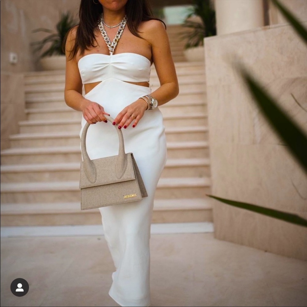 ZARA CUT OUT CHAIN DRESS